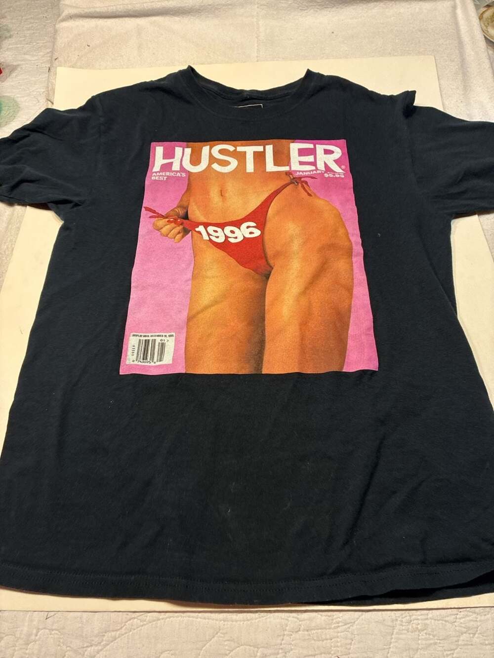 Reason Brand x Hustler Magazine January 1996 Graphic T-Shirt